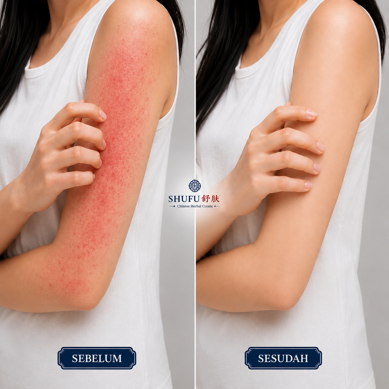 Before after pemakaian Shufu